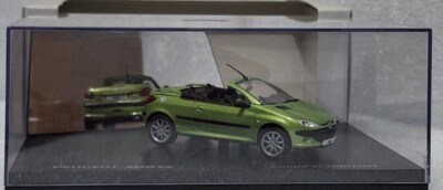 Peugeot 206 CC 2001 Green 1:43 Norev 472624 EXTREMELY RARE!! | eBay
