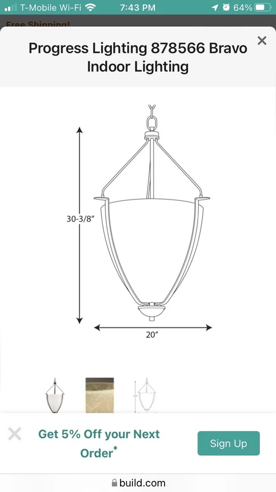 Nuevo en caja Colgante Progress Lighting Bravo Collection 3 Luces NÍQUEL CEPILLADO Foto 2 de 4
