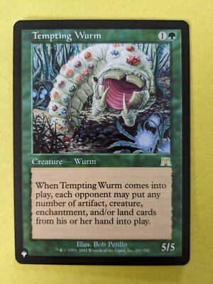Verlockender Wurm - Die Liste - Angriff - MTG