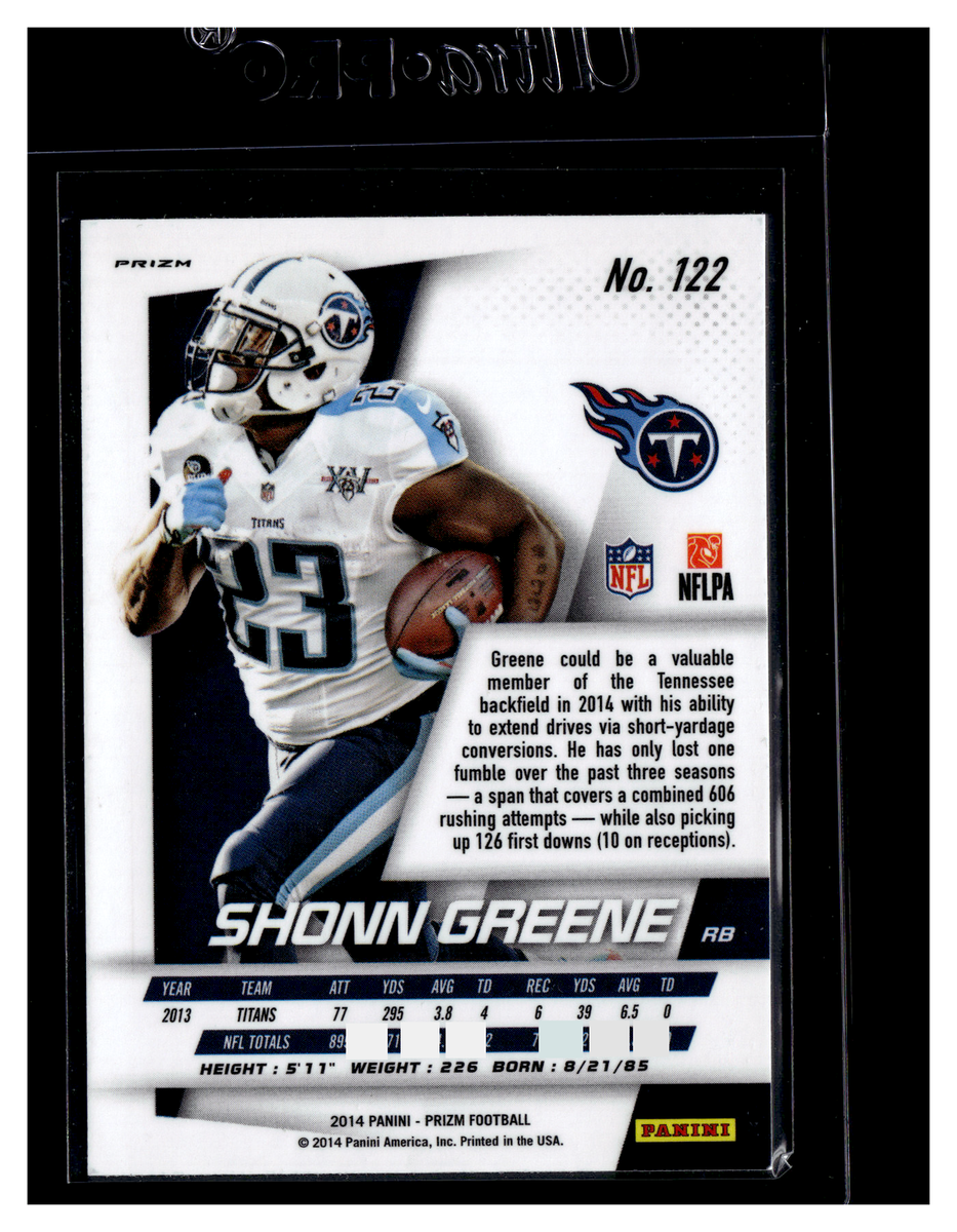 2014 Panini Prizm #122 Shonn Greene Silver Prizms | eBay