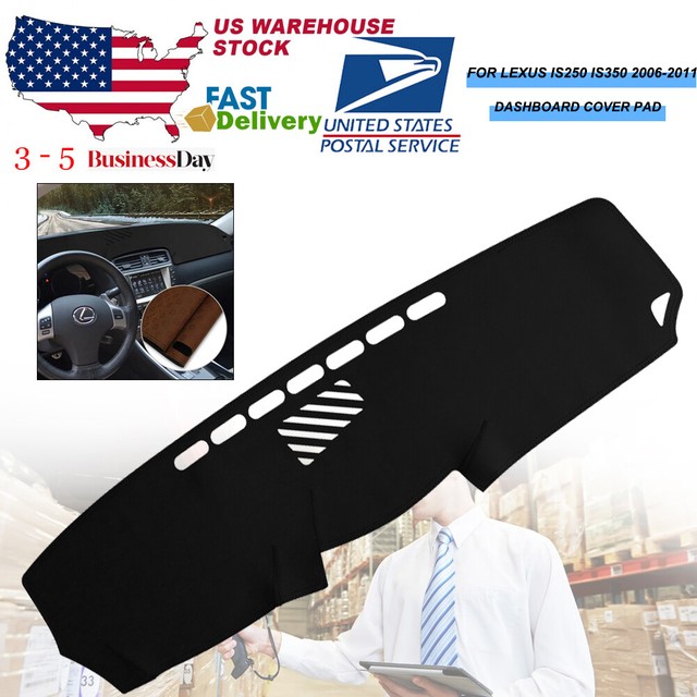 For Lexus IS250 20062011 Vehicle Dashboard Cover Sun Dash Mat Leather