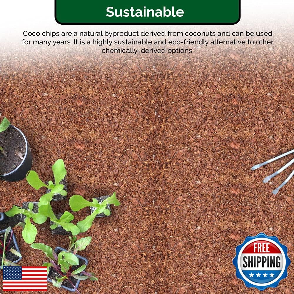 UBICON Easy Use Coco Coir Organic Top Soil for Indoor/Outdoor Plants; 4 Brick