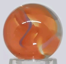 Vintage Vitro Hybrid Cat's Eye Marble .62 Inches Near-Mint Condition