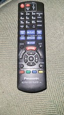 Panasonic Remote Control N2QAYB001206 for Blu-Ray Disc Player IR6 - Black