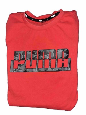 Puma Mens Tee T-Shirt - Size Small, Cool Logo