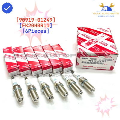 TOYOTA スパークプラグ 90919-01249 8個セット 90919-01249 Genuine Toyota Denso SPARK PLUG SET (6Pcs) OEM LEXUS