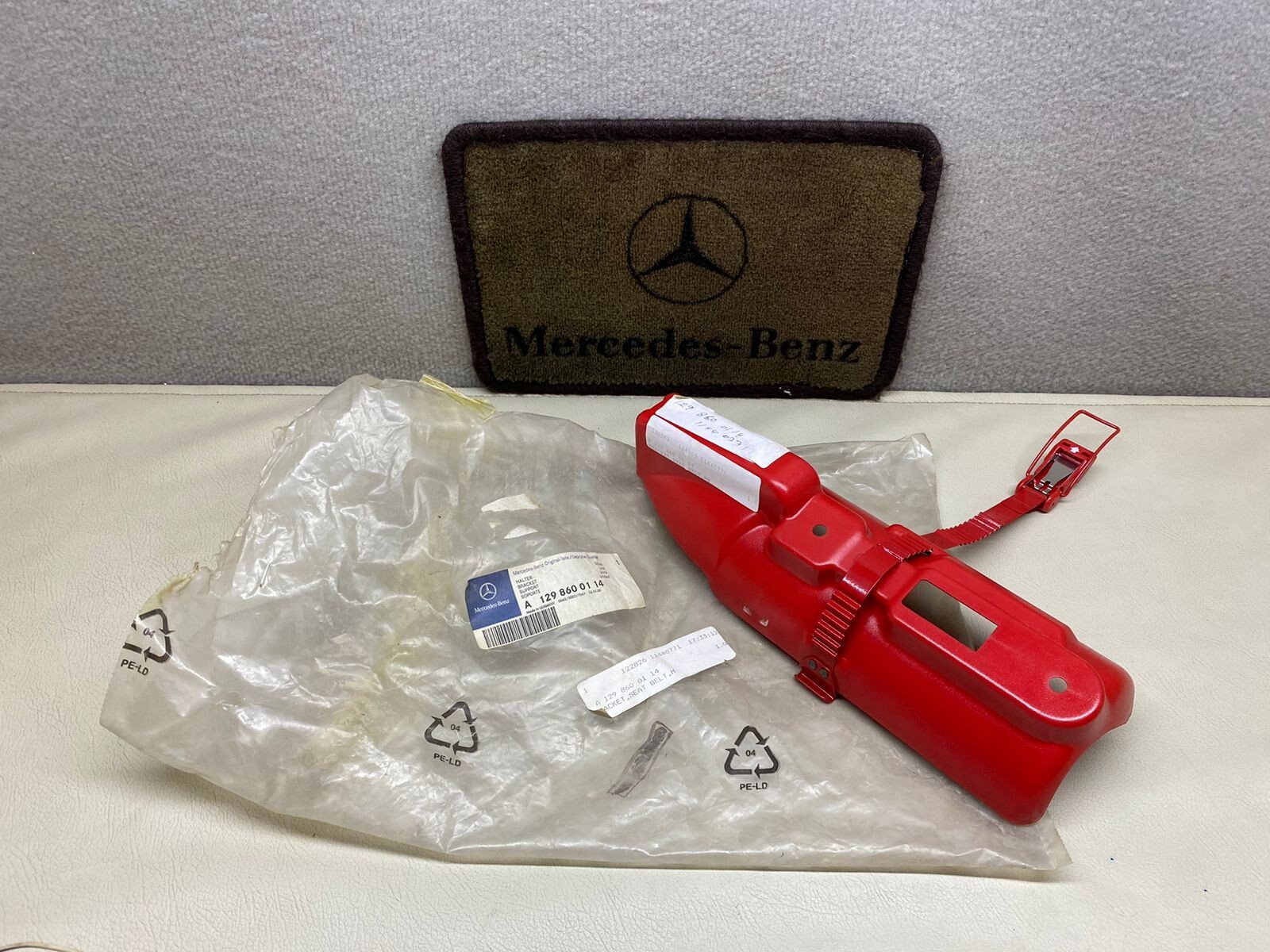 Original MERCEDES W129 Mount Holder for Fire Extinguisher  