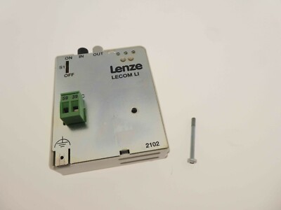Lenze LECOM LI optische Schnittstelle 33.2102IB.V003 (20-6-6-18)