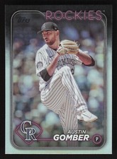 Austin Gomber Rainbow Foil2024 Topps #340 Colorado Rockies