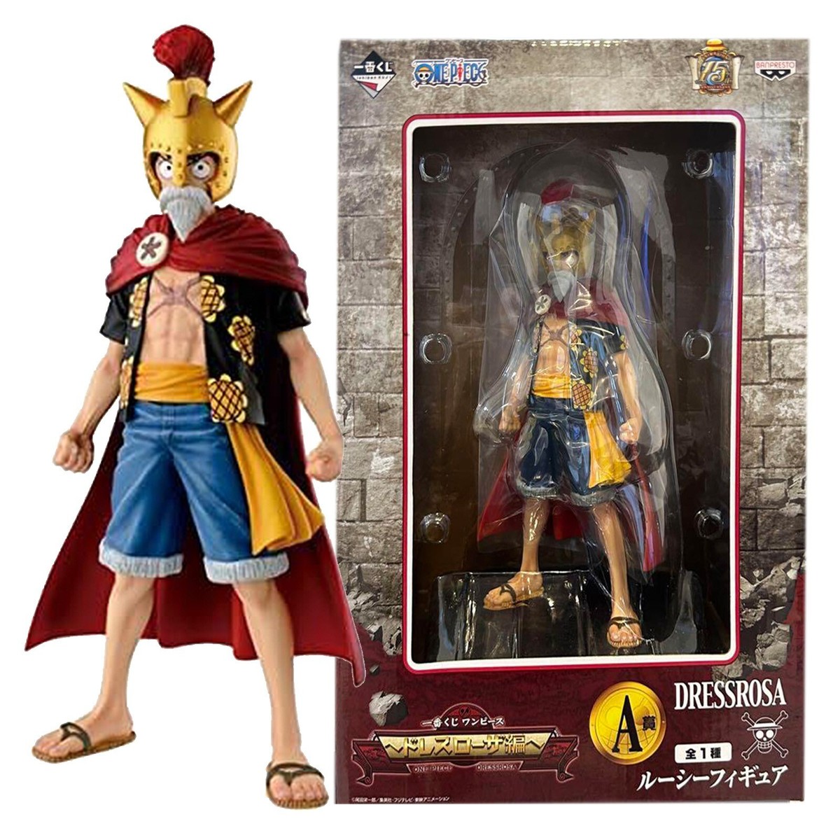 Ichiban Kuji ONE PIECE DRESSROSA Edition A Prize Lucy Monkey D