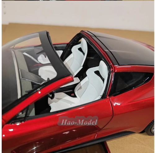 1:18 TESLA Roadster Convertible Diecast Model Car Display Collection Kids Gifts - Picture 9 of 15