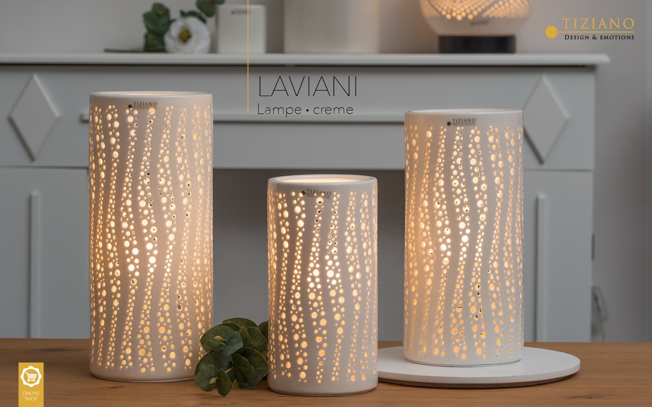 Tiziano Lampe Sibari 51cm elektrisch 