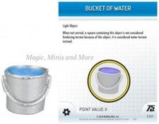 DC 75 BUCKET OF WATER S101 HeroClix LE object 75th Anniversary miniature