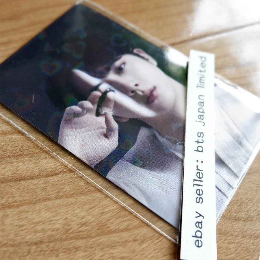 BTS proof JPFC トレカ BTS Proof Japan FC Limited Official Hologram Photocard Photo