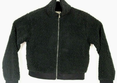sherpa fleece crop top