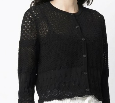 Alberta Ferreti cardigan Black Us Size S
