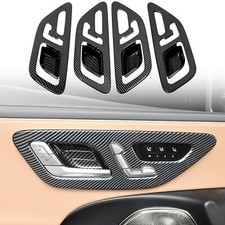 Interior Door Handle Bowls Cover Trim 4pcs For Benz E-Class W214 S214 2024 2025