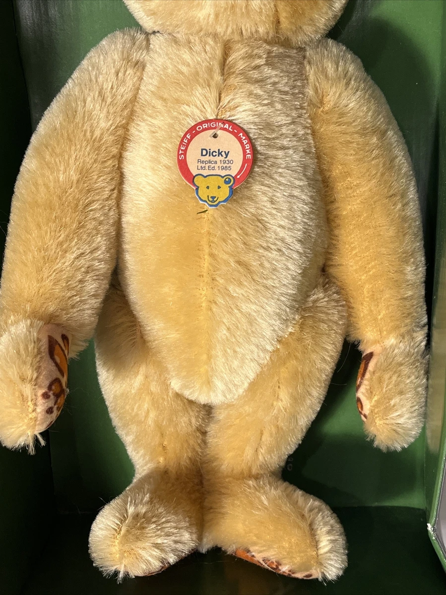 STEIFF DICKY BEAR 1930 TEDDY BEAR LIMITED EDITION 0172/32 * BOX