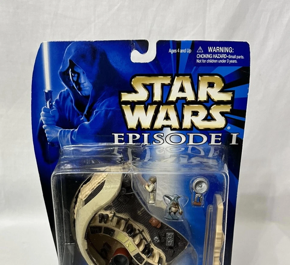 NUEVO Juego de figuras Wattos Deal Star Wars Episodio 1 flota de acción mini escenas #7 1999 Foto 2 de 4