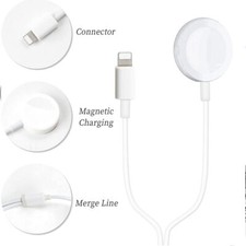 Apple Watch IWatch SE 3  11 10 9 8 Fast Wireless Magnetic Charger Charging Cable — image 11