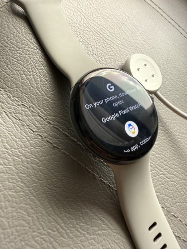Google Pixel Watch 3 45mm Matte Hazel Aluminum Case Hazel Active Band LTE - Zdjęcie 2 z 6