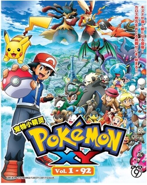 ANIME DVD~Pokemon XY+XY&Z(1-141End)English subtitle&All region+FREE GIFT