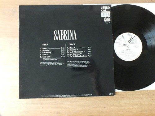 Sabrina - Same GERMANY 1987 ITALO DISCO LP Vinyl vg++ - 第 2/2 張圖片