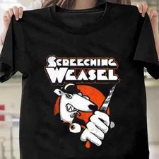 Screeching Weasel Clockwork Weasel Black All Size Shirt
