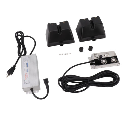 US Plug 110V 4 Head Ultrasound Fog Machine 150W DC 48V 3.2A IP67 Sensitive New - Afbeelding 1 van 12