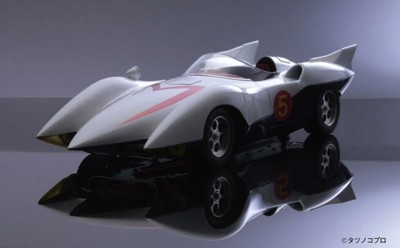 Speed Racer Mach GoGoGo 35 Years of Speed 1:18 Scale Die Cast Metal NEW