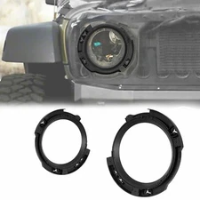 2X 7inch LED Headlight Mount Bracket Ring Bucket Base For Jeep Wrangler JK 07-18