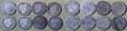 Barber Dime : 8 Coins 1907(3)+1907D + 1912D(2) + 1912 Low Grade IRUS1045A