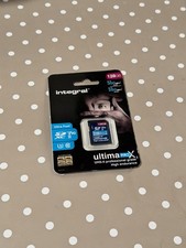 Integral 128GB UHS-II SD Card V90 280MBs Write Speed - Unopened, Brand New.