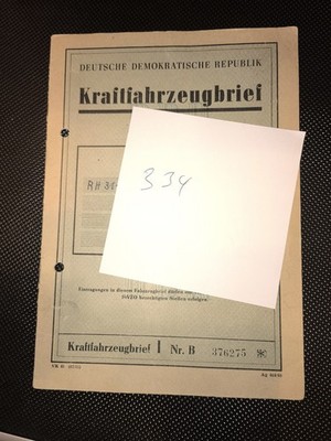 Robur 1800 LO DDR Kfz Brief DDR Feuerwehr Allrad