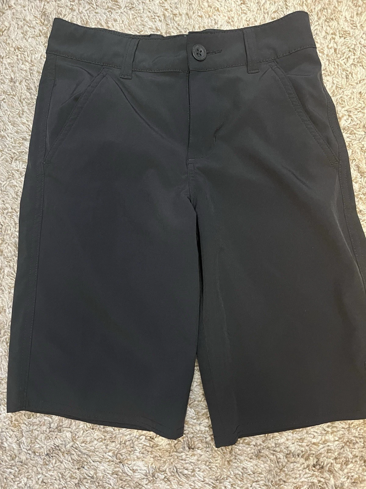 Pantaloncini ibridi Vanphibian di Vans bambini taglia 12 3 tasche nuoto casual neri