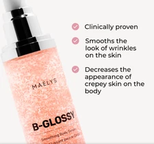 MAËLYS B-GLOSSY Smoothing Body Serum - 3.38 Fl Oz - NEW 