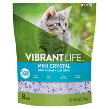 Vibrant Life Mini Crystal Cat Litter Unscented Low Dust 8 Lb Bag Vibrant Life Mini Crystal Cat Litter Unscented Low Dust 8 Lb Bag