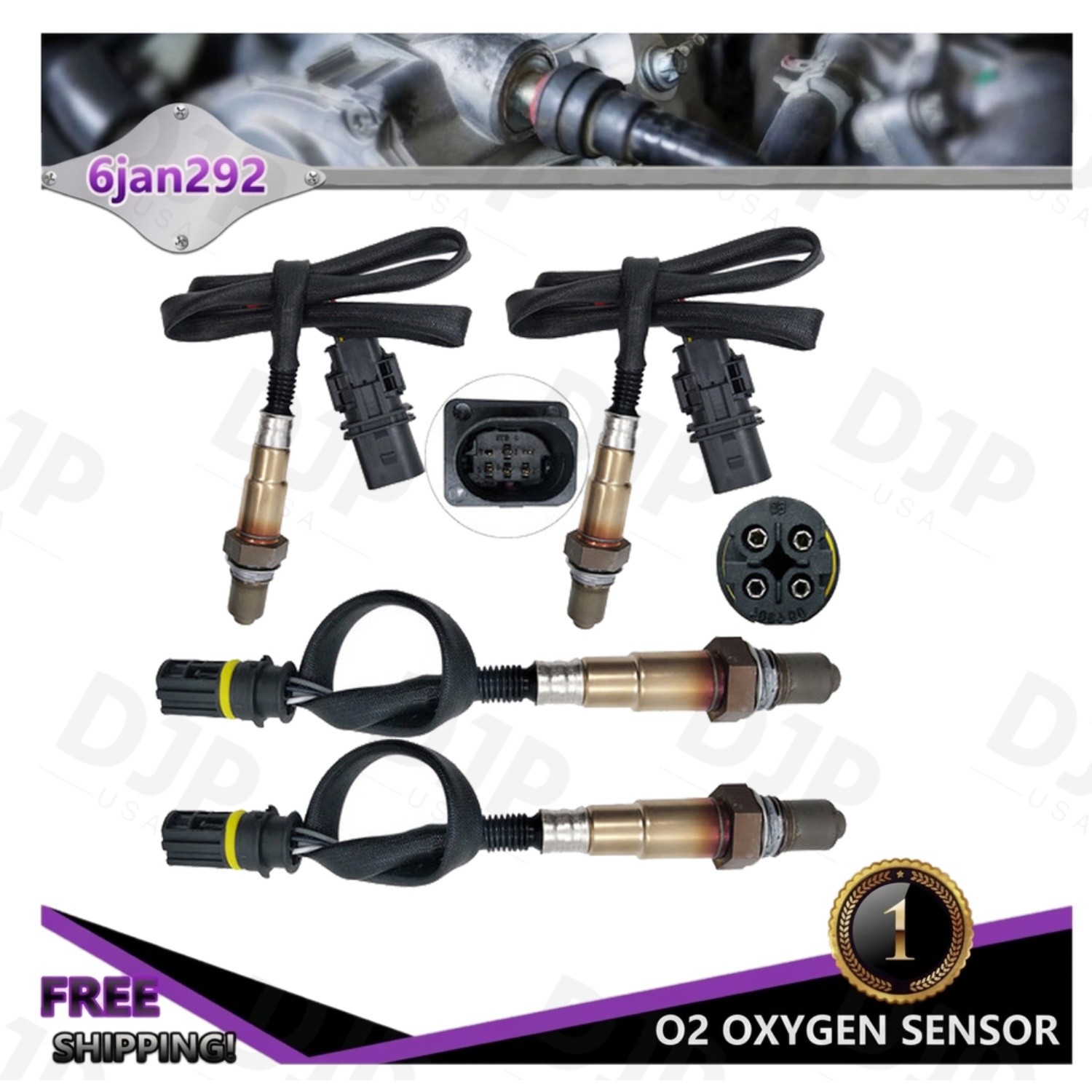 Rolls-Royce Phantom 2007-2015 Oxygen sensors 4 pcs