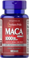Puritan's Pride Maca 1000 mg Exotic Herb for Men - 60 Capsules