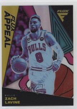 2022-23 Panini Flux Flux Appeal Silver Prizm Zach LaVine #9 d4y