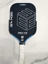 Paddle Pickleball allungato Gen 4.5 - Elite Performance fibra di carbonio blu