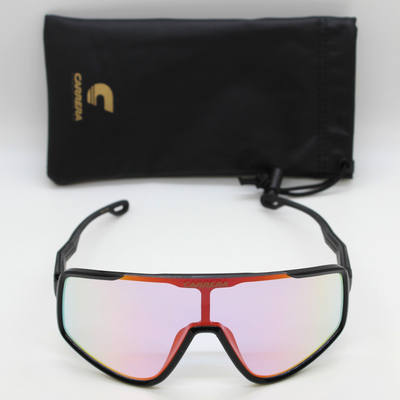 New Carrera 4017 Oversized Shield Festival AR Sunglasses  display picture 1