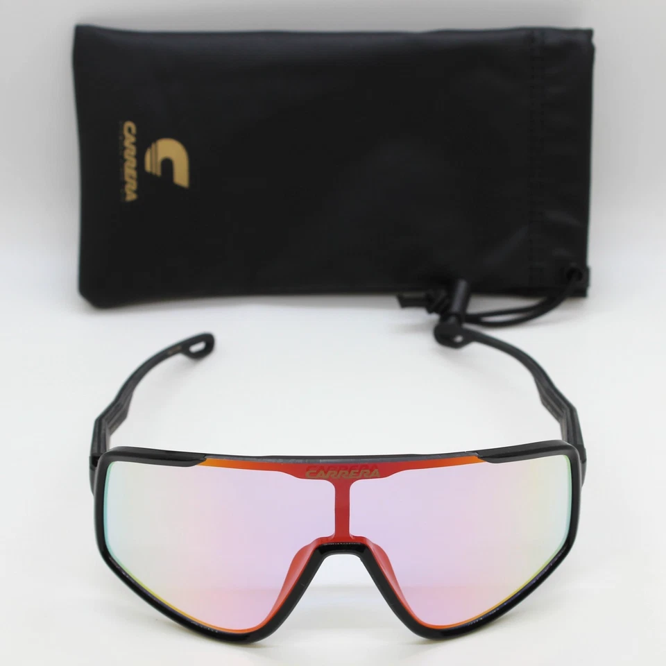 New Carrera 4017 Oversized Shield Festival AR Sunglasses Multicolor Lens 807 - Image 2 of 2