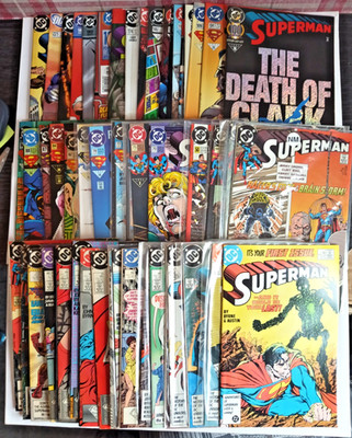 Superman Vol 2 | x59 Issues | #1-221 inc. Byrne Era #1-7 | DC Comics 1987 |VF/NM