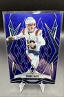 2025 Panini Phoenix Football Blue Lazer Drake Maye #111
