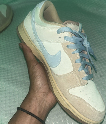 Nike Dunk Lows Coconut Milk/Lt Armory Blue/Sanddrift Size 8.5 Men s 