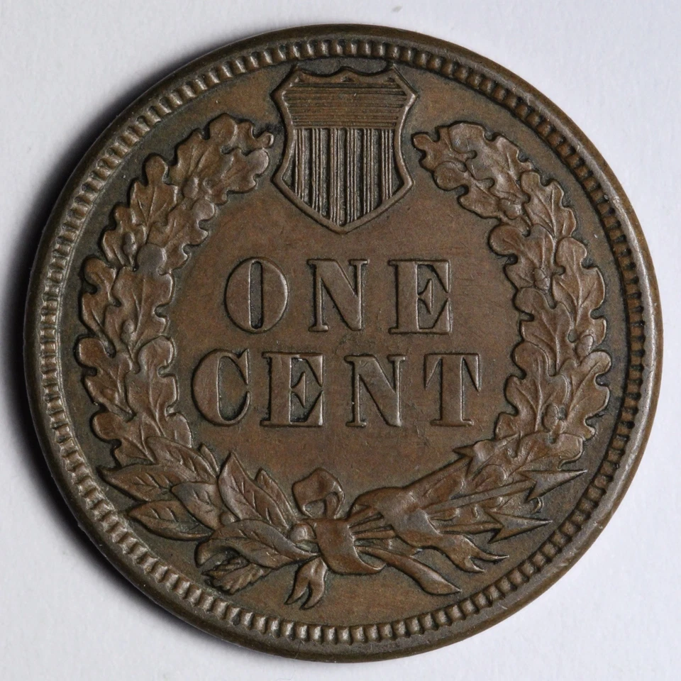 1884 Indian Head Cent Penny UNC *UNCIRCULATED* MS E118 QAMM - Image 2 of 2