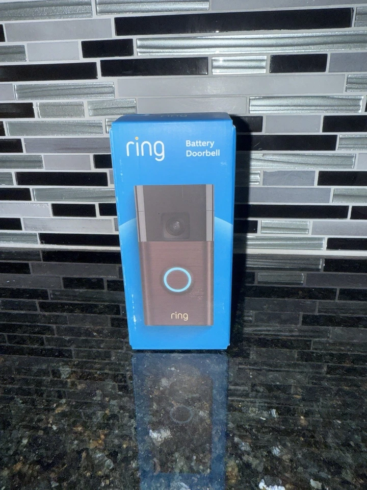 Ring Battery Doorbell Full View HD Venetian Bronze Head To Toe Video 2 Way Talk - Image 3 of 3