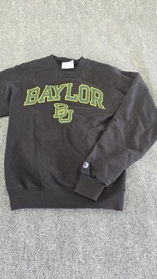Champion Black Cotton Pullover Sweater Men's XSmall Baylor University