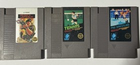 24 NES Game Lot w/ 3 Five Screw Carts Adventure Island Mach Rider